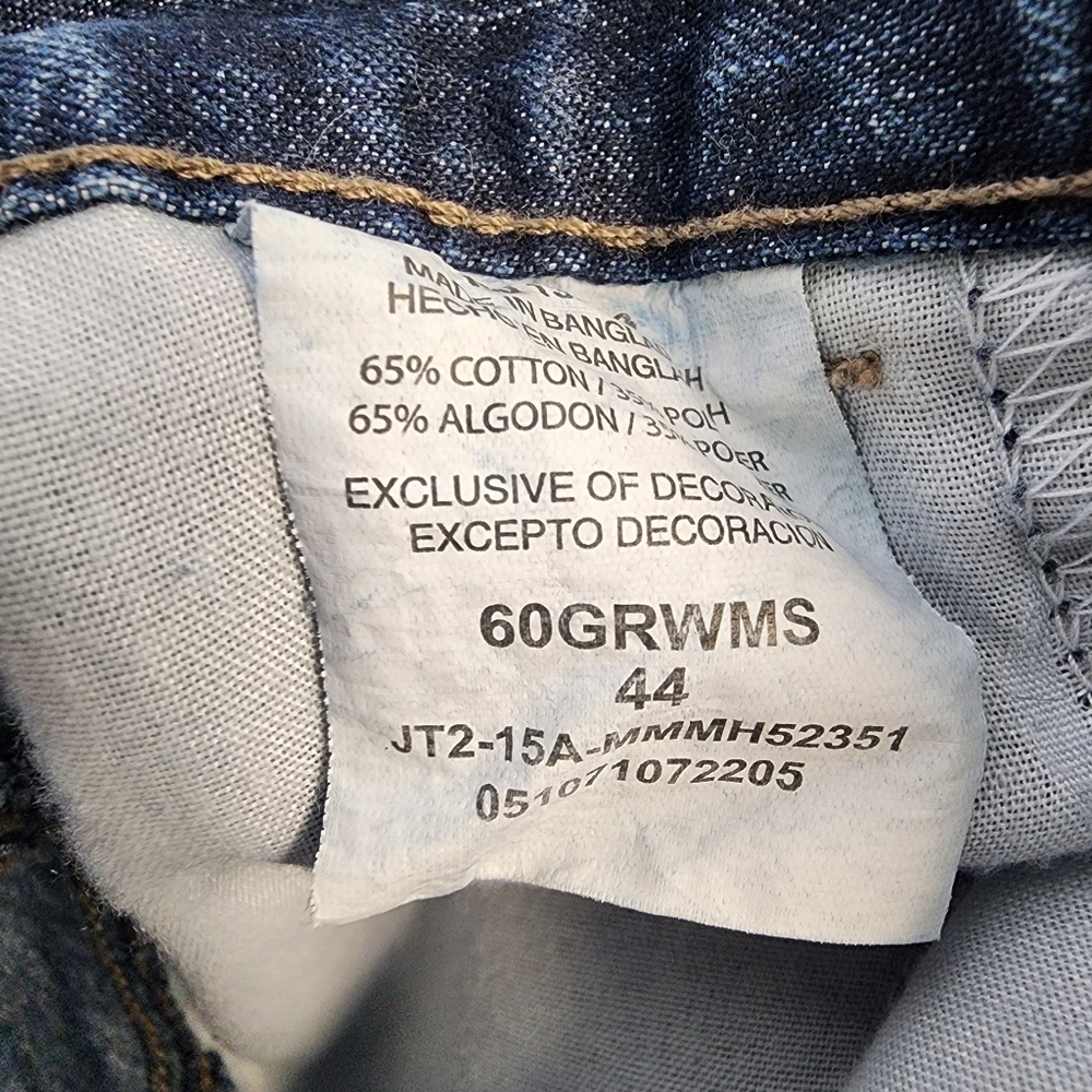 Wrangler‎ Mens Denim Cargo Shorts 44 - Picture 8 of 9